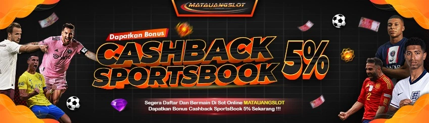 BONUS CASHBACK SPORTSBOOK 5%